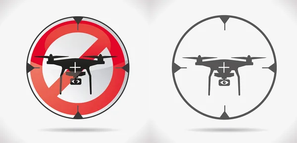 Drones Killer Drone — Stock Vector