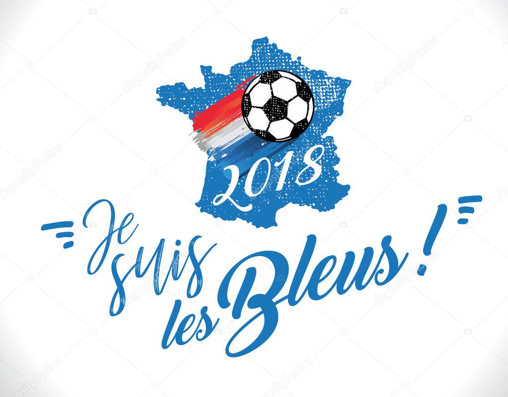 Soccer World Cup 2018 in Russia with France