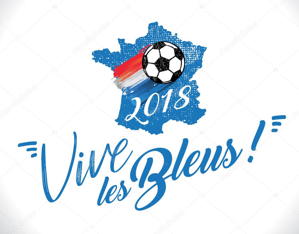 Soccer World Cup 2018 in Russia with France