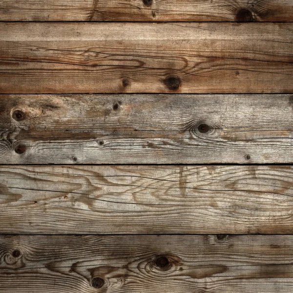 Alte Dunkel Gebeiztes Holz Hintergrund Quadratischen Format — Stockfoto