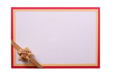 Parti davetiyesi davet izole kart Altın Yay