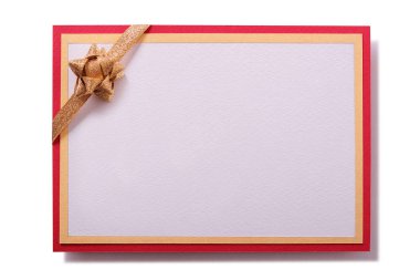 Parti davetiyesi davet kartı altın yay dekorasyon 