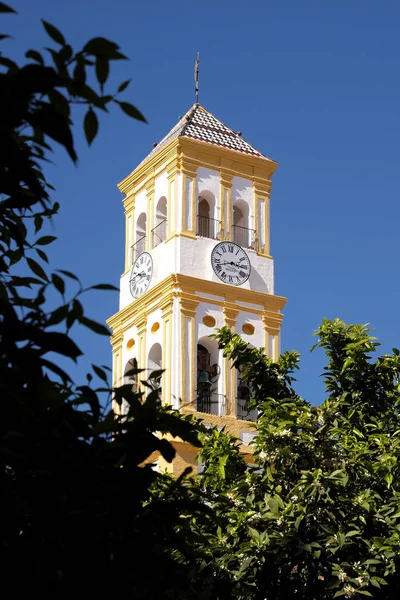 Campanile della vecchia chiesa di Marbella — Foto Stock