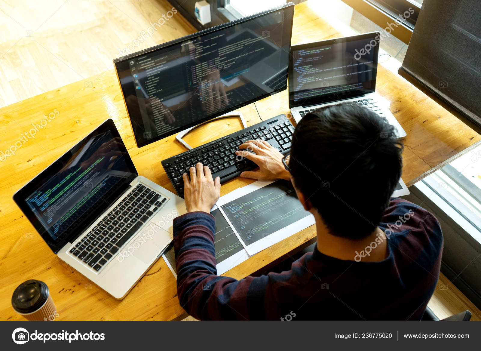 Computer Programmers Working