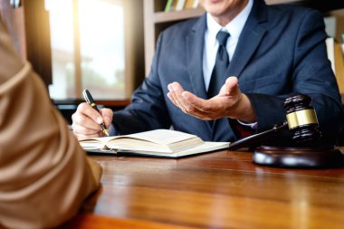 Yargıç Tokmak ve Adalet Avukatları, Takım Elbiseli İş Adamı