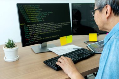 Geliştirme programında kıdemli programcı çalışması