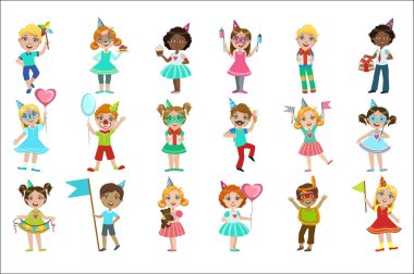 Çocukların doğum günü partisi ayarla