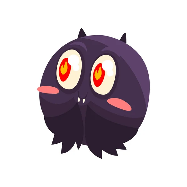 Leuke grappige halloween vleermuis personage vector illustratie op een witte achtergrond — Stockvector