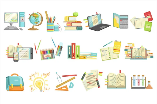 School Education And Studies verwante illustraties — Stockvector