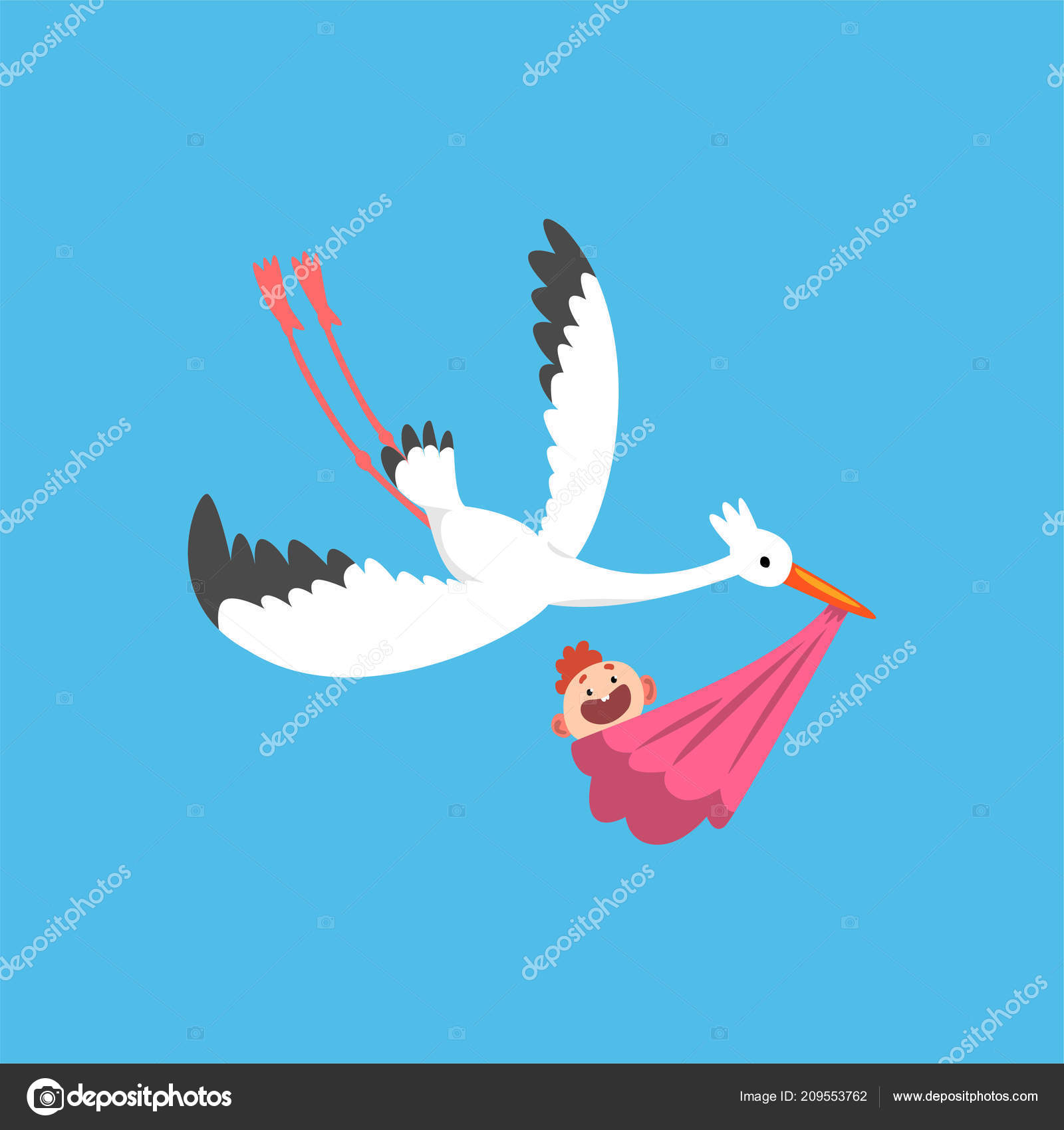 bird carrying baby