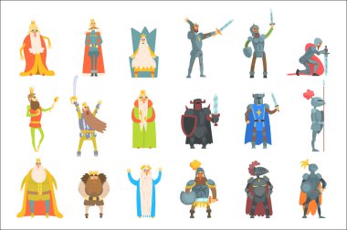 Masal Kings Set çizgi film eğlenceli resimler