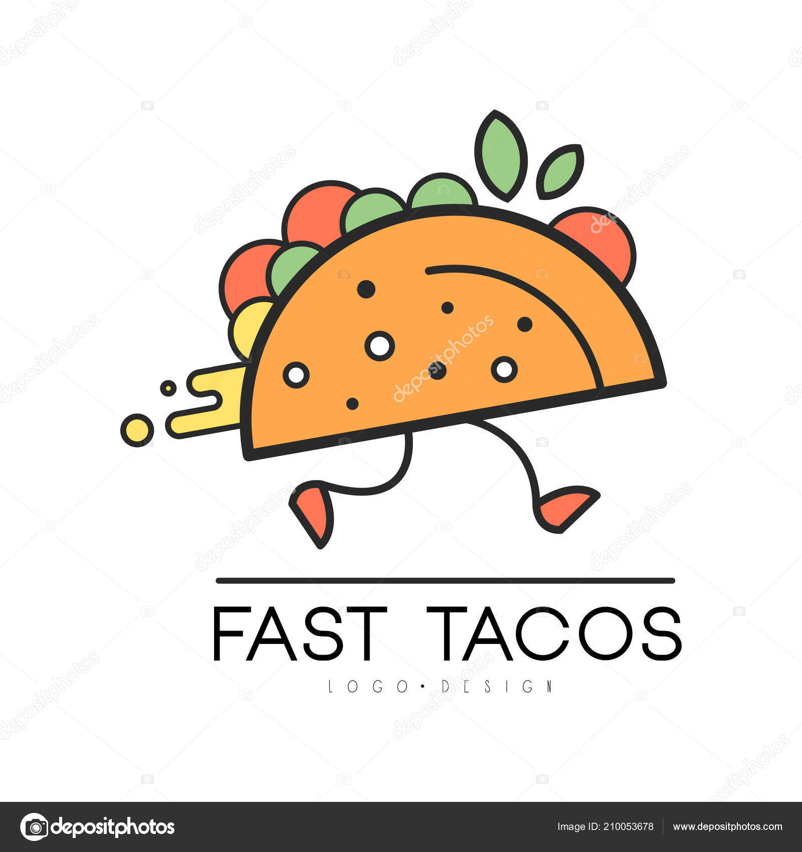 Fast Tacos Logo Design Food Service Delivery Creative Template For Corporate Identity Restaurant Or Cafe Of Mexican Food Vector Illustration On A White Background Stock Vector Image By C Topvectors Fast Tacos Logo Design Food Service Delivery Creative Template For Corporate Identity Restaurant Or Cafe Of Mexican Food Vector Illustration On A White Background Stock Vector Image By C Topvectors
