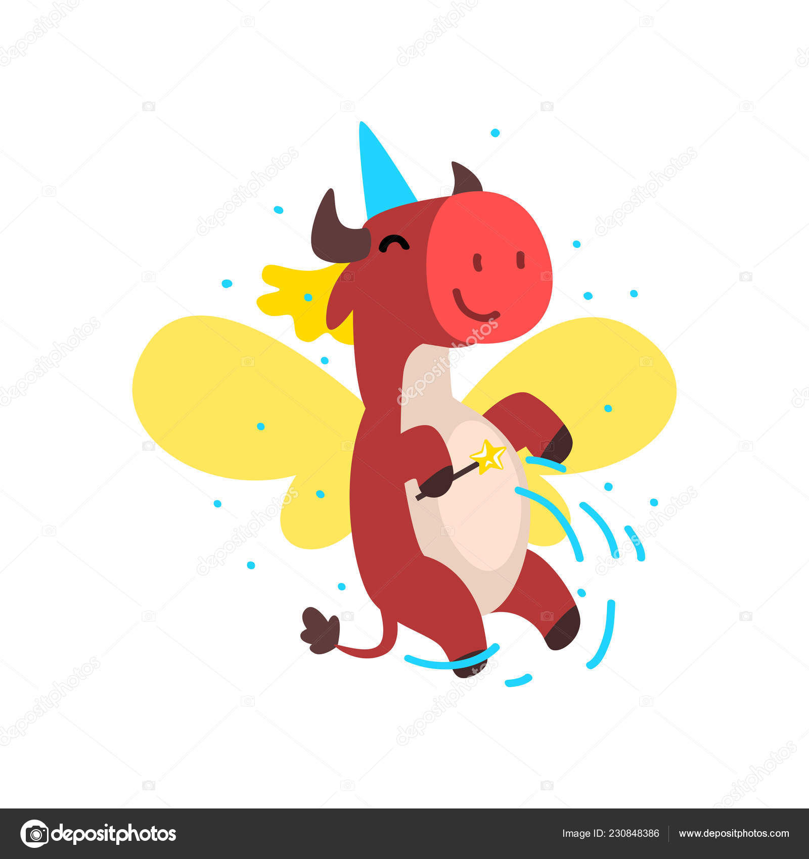 flying magic wand