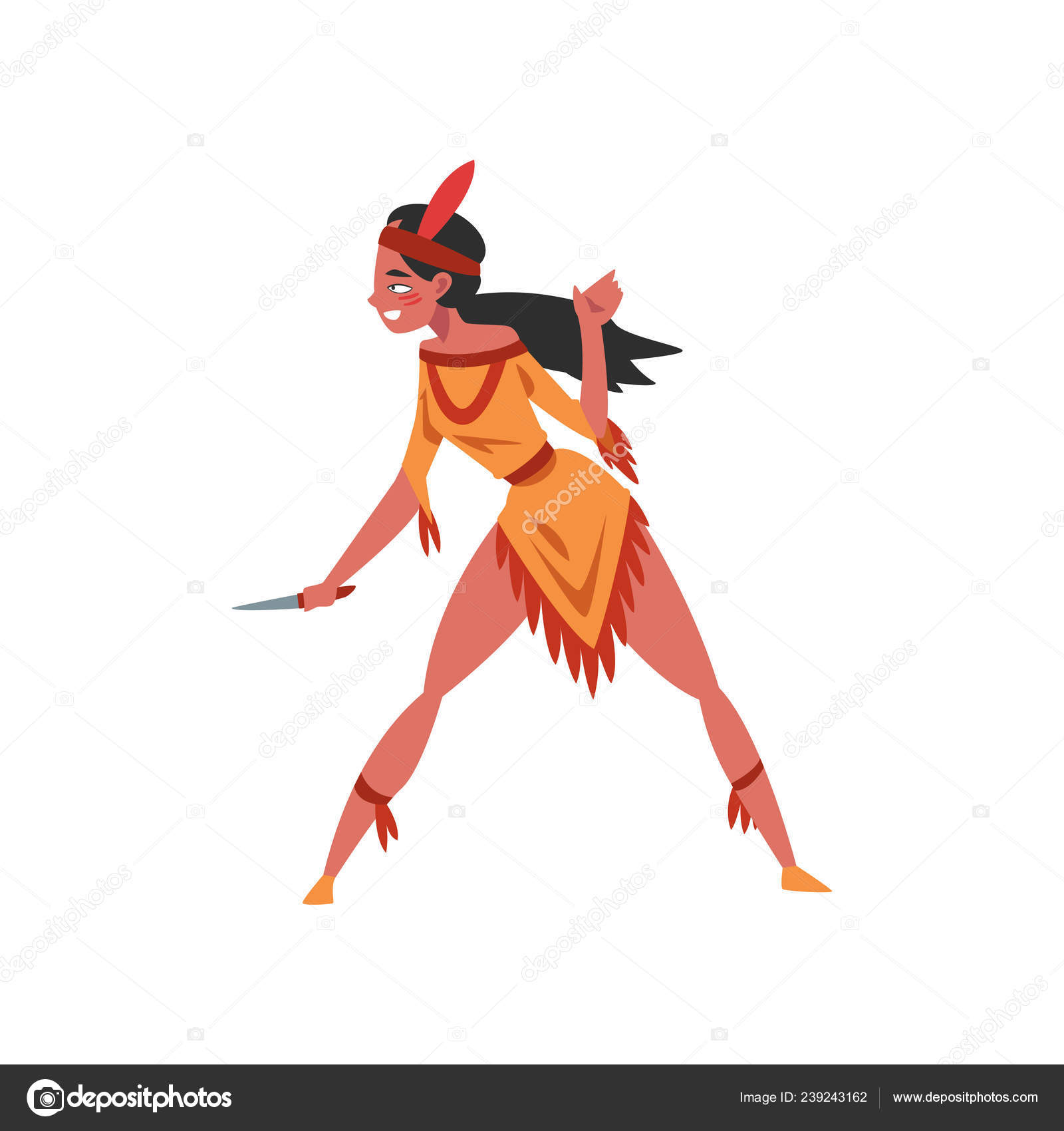 anime native american girl