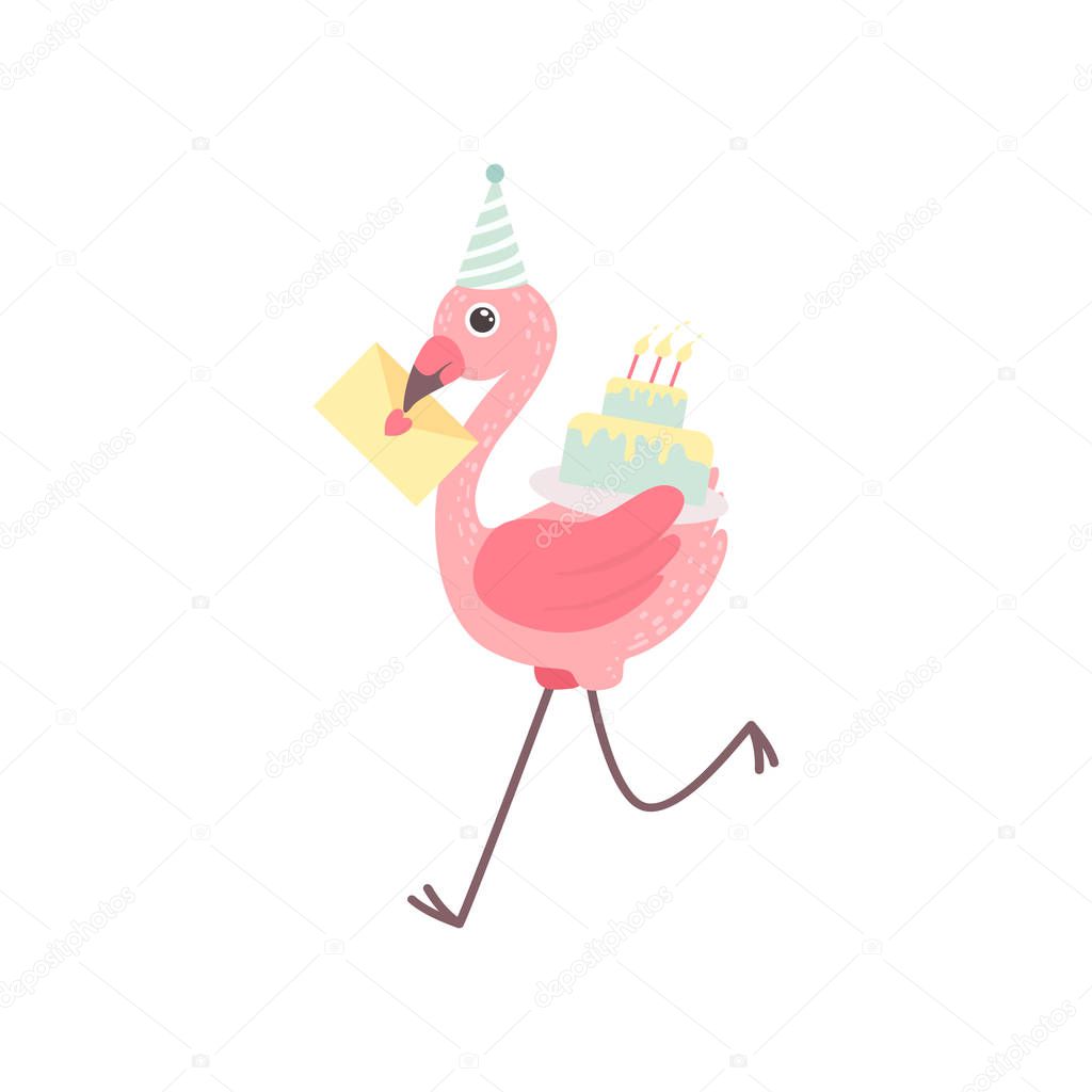 party flamingo clipart