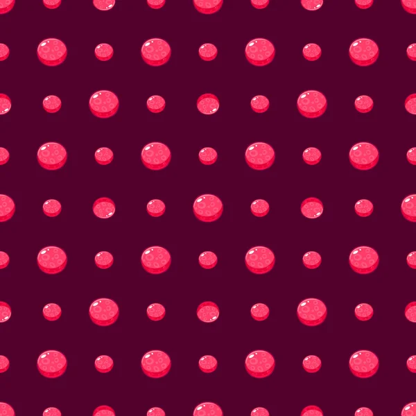 Polka Dot modello lucido. Illustrazione vettoriale — Vettoriale Stock