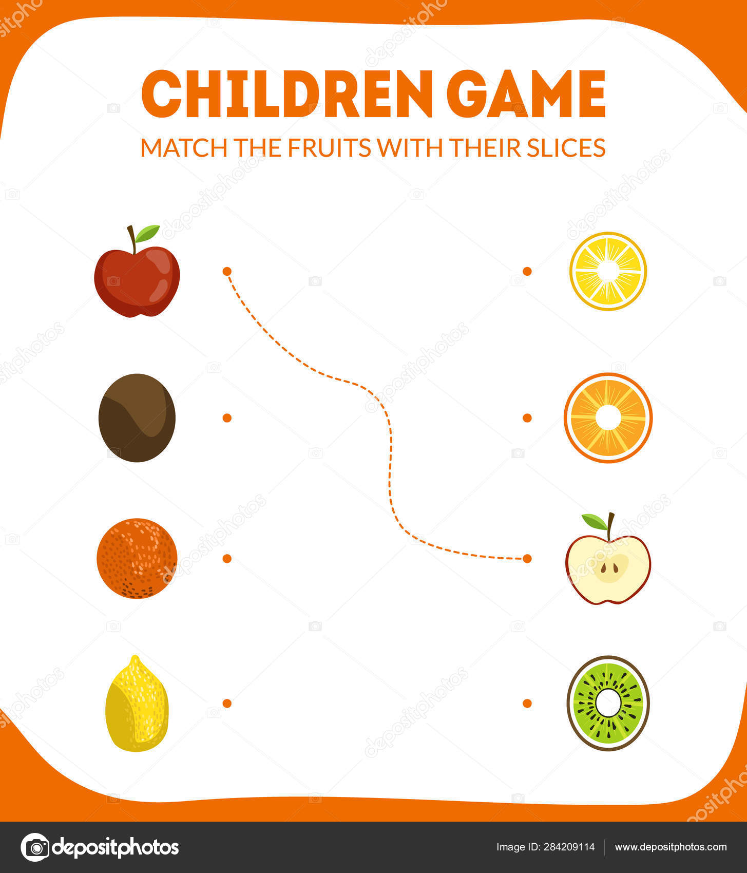 children educational game for preschool kids match the fruits with their slices vector illustration stock vector c topvectors 284209114 children educational game for preschool kids match the fruits with their slices vector illustration stock vector c topvectors 284209114