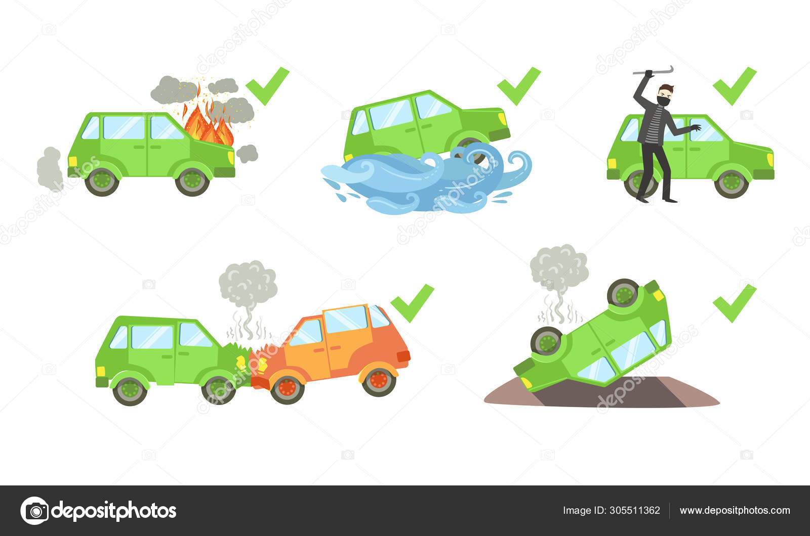 Types Of Auto Insurance >> Car Insurance Set Different Types Of Auto Insurance Cases Types Of Auto Insurance >> Car Insurance Set Different Types Of Auto Insurance Cases