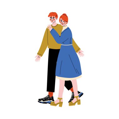 Anne ve Onun Yetişkin Oğlu, Kadın Oğlu Sarılma, Mutlu Aile Kavramı Vektör İllüstrasyon