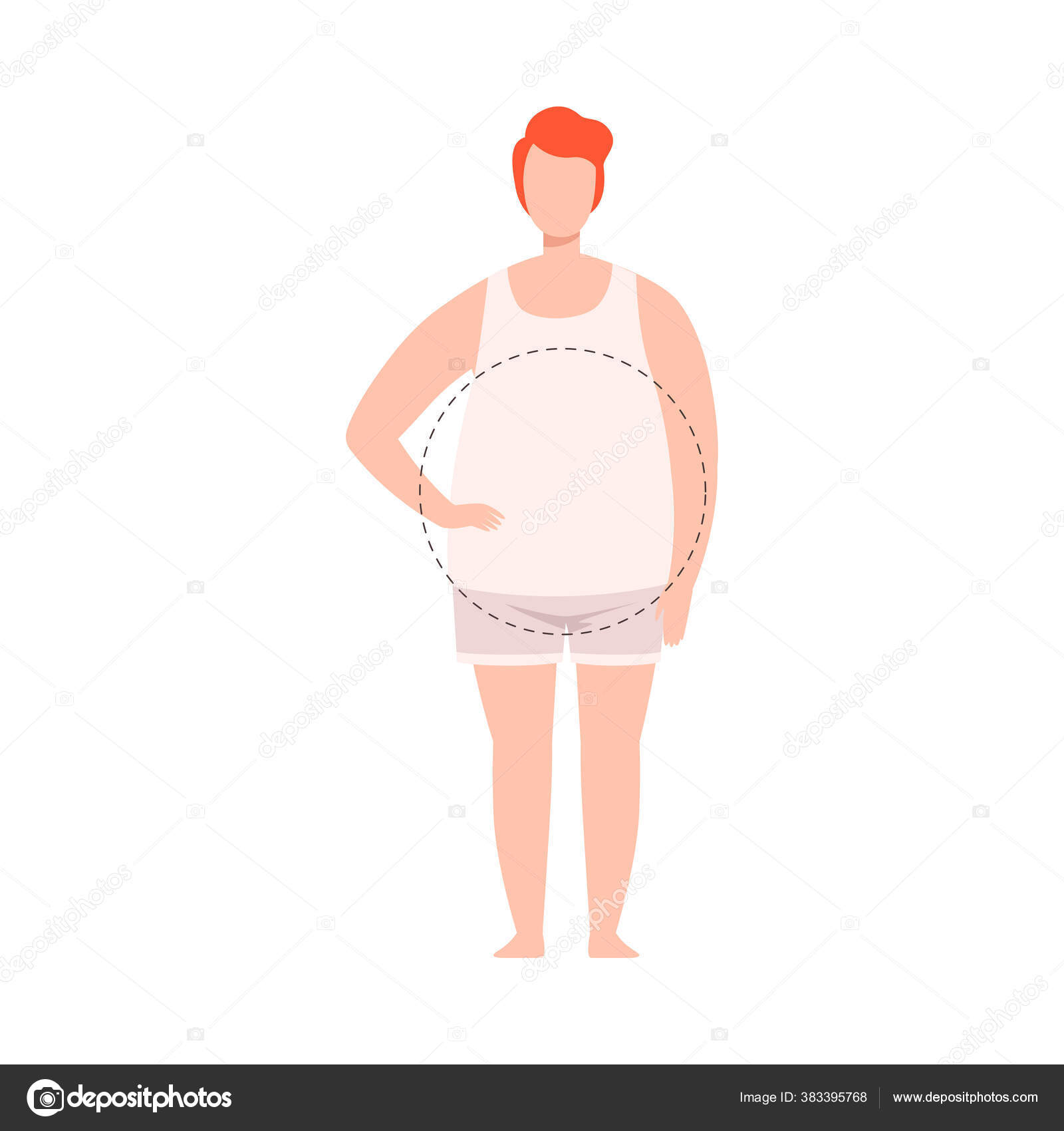 16 Type of tummy-stockillustrasjoner | DepositPhotos, image size:1600x1700