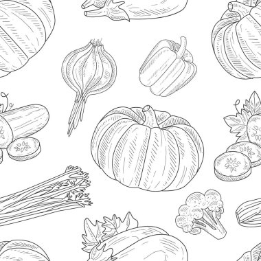 Doğal Organik Sağlıklı Ürünler Kusursuz Modeller, Yeşil Çiftlik Gıda Tasarımı Kumaş, Paketleme, Web Sayfası, Arkaplan Vektör Resimleri İçin Kullanılabilir