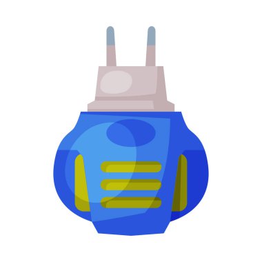 Elektrikli Dezenfekte Edici, Böcek Kontrol ve İmha Edici Beyaz Arkaplanda Vektör İllüstrasyonu