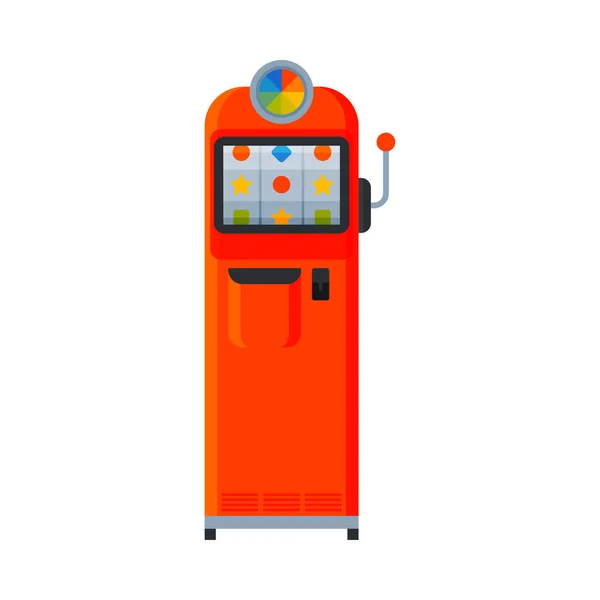 Arcade Game Machine, Spel Nöjesmaskiner Vektor Illustration — Stock vektor