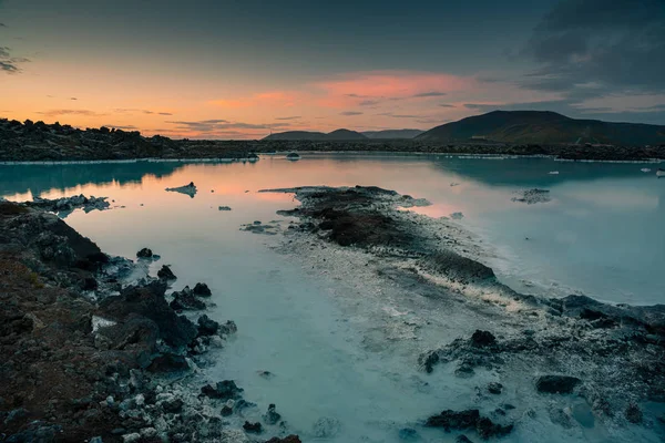 Blå lagunen på Island — Stockfoto