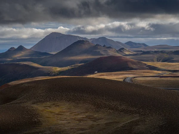 Красивые горы Исландии — стоковое фото