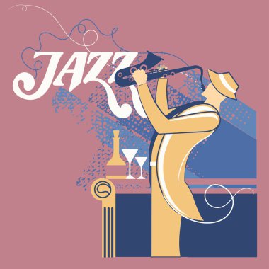 Caz müzik Poster öğeleri