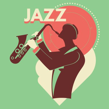 Caz müzik Poster öğeleri