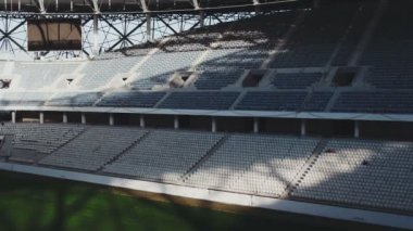 Boş tribünleri futbol stadyumu