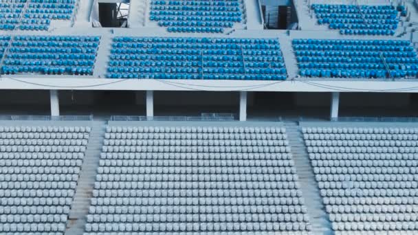 Construction de sièges dans le stade 