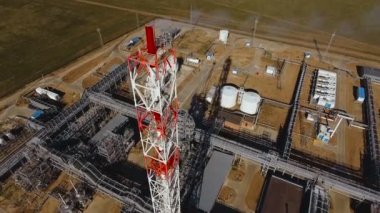 Termal güç istasyonu - boru hattı ve buharı