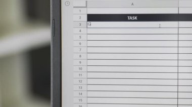 İşaretleme görevi çevrimiçi plan ve yapılacaklar listesinde spor salonuna git
