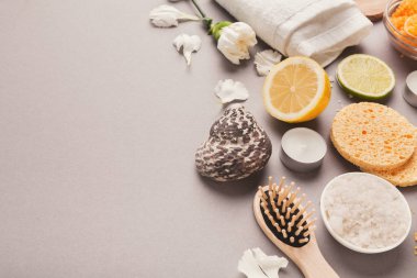 Ev ya da salon kaplıca tedavisi için doğal kozmetik