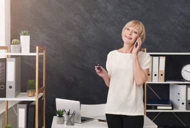 Ofiste cep telefonunda danışmanlık dostu mali müşavir