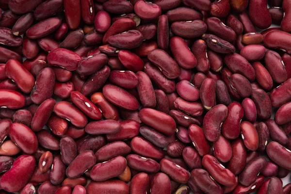Red kidney bean texture background — Stock Photo, Image