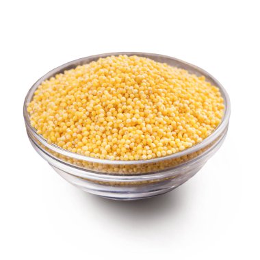 Taze organik darı kase, üstten görünüm.