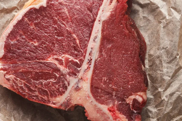 Zanaat yetkin closeup ham t-bone biftek