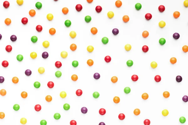 Fondo colorido de alimentos de dulce dragee caramelo —  Fotos de Stock