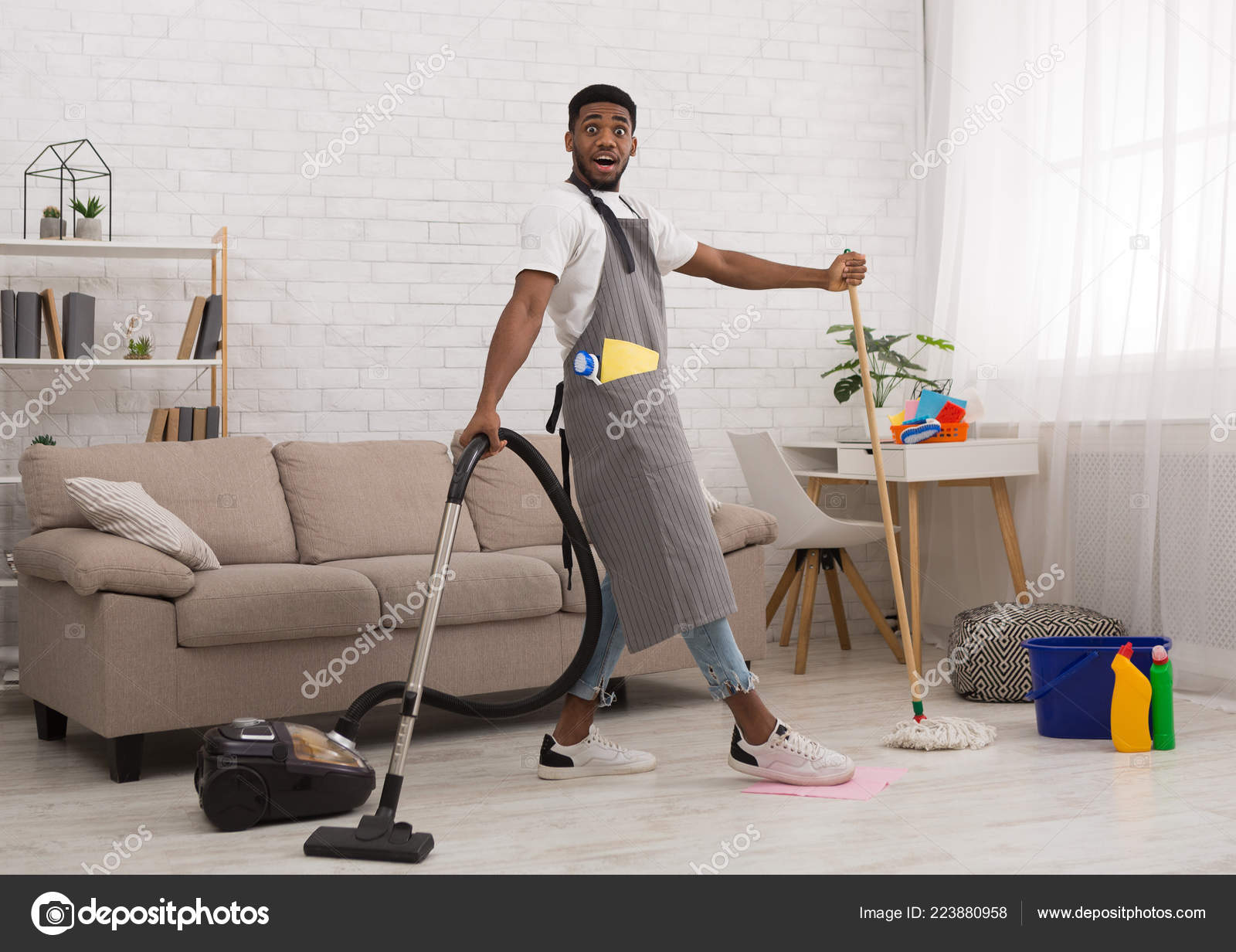 Cleaning online at home