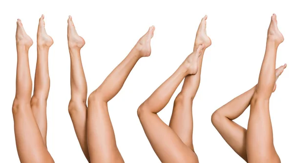 Naked woman posing with her beautiful legs — Stock Photo, Image