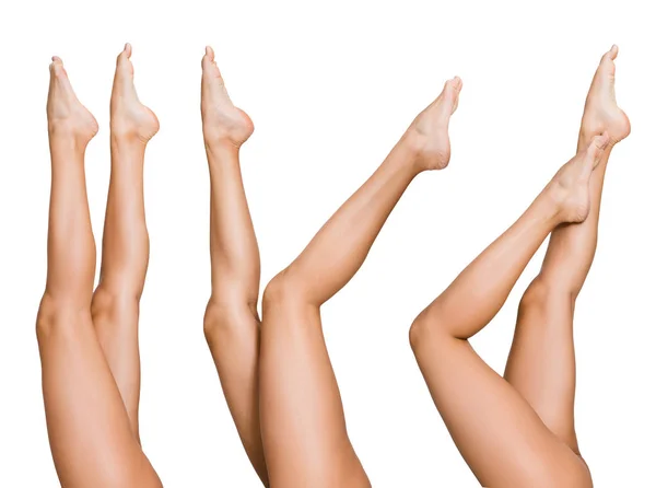 Naked woman posing with her beautiful legs — Stock Photo, Image