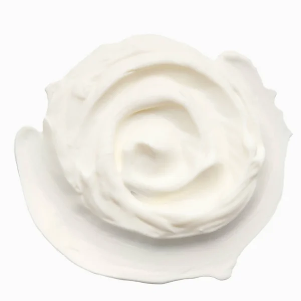 Cream texture, top view — Stock Photo, Image