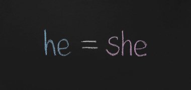 O eşittir o, toplumsal cinsiyet eşitliği kavramı