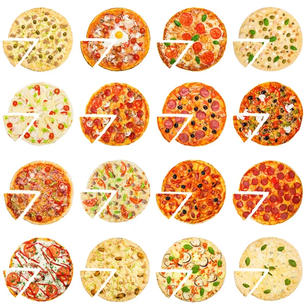 Hızlı pizza teslim kavramı — Stok fotoğraf