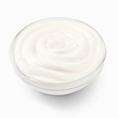 Schale mit griechischen Joghurt