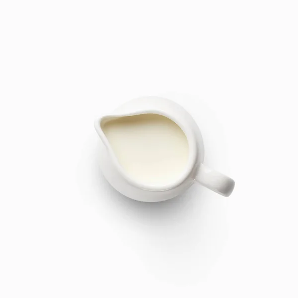 Prodotto lattiero-caseario e concetto di cibo sano — Foto Stock