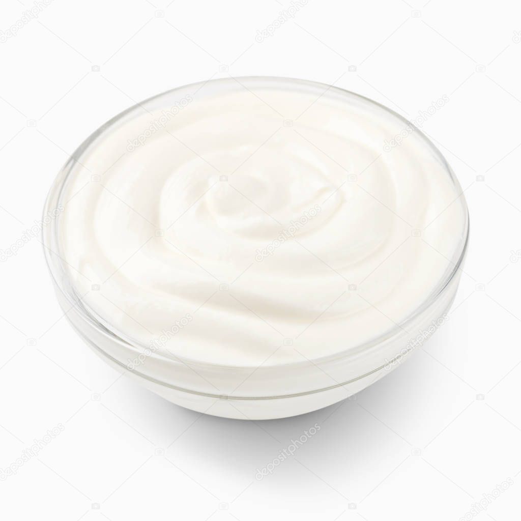 Bowl of greek yogurt